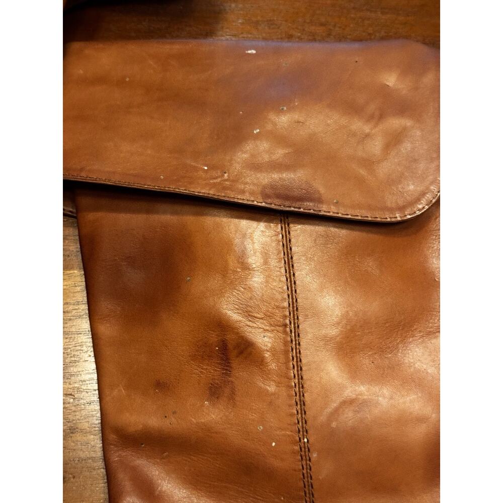 Size 9 Frye Boots Anna Cuff Pullover Knee Sexy Brown - Picture 4 of 12